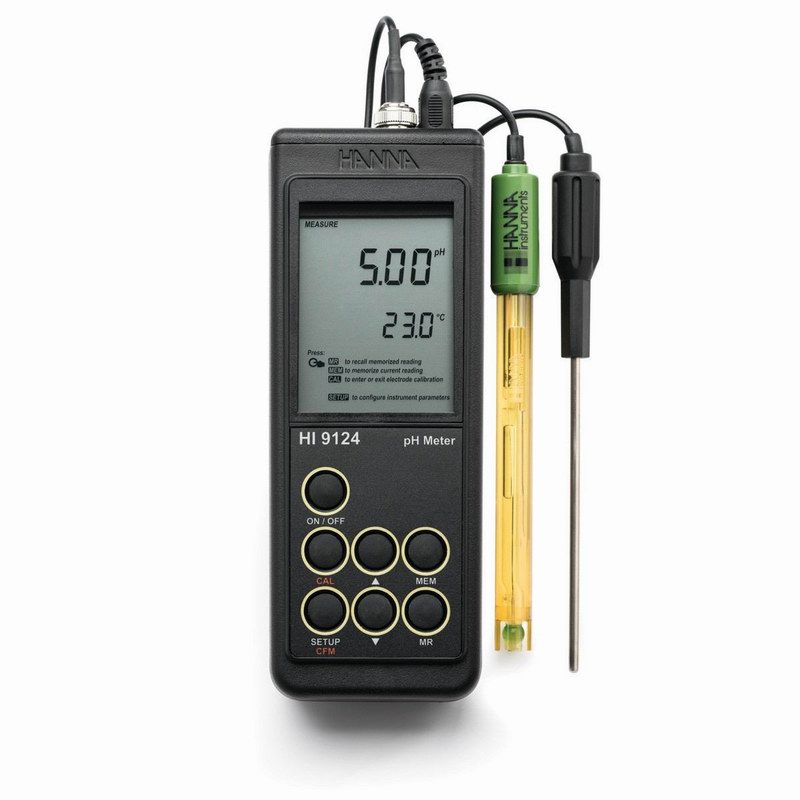酸度pH-温度°C测定仪